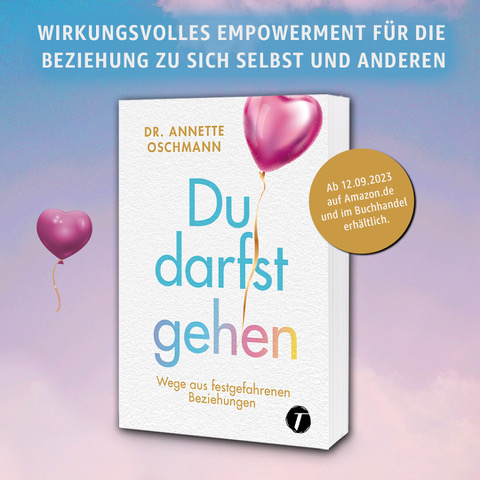 Foto: Buchcover Du darfs gehen von Dr. Annette Oschmann