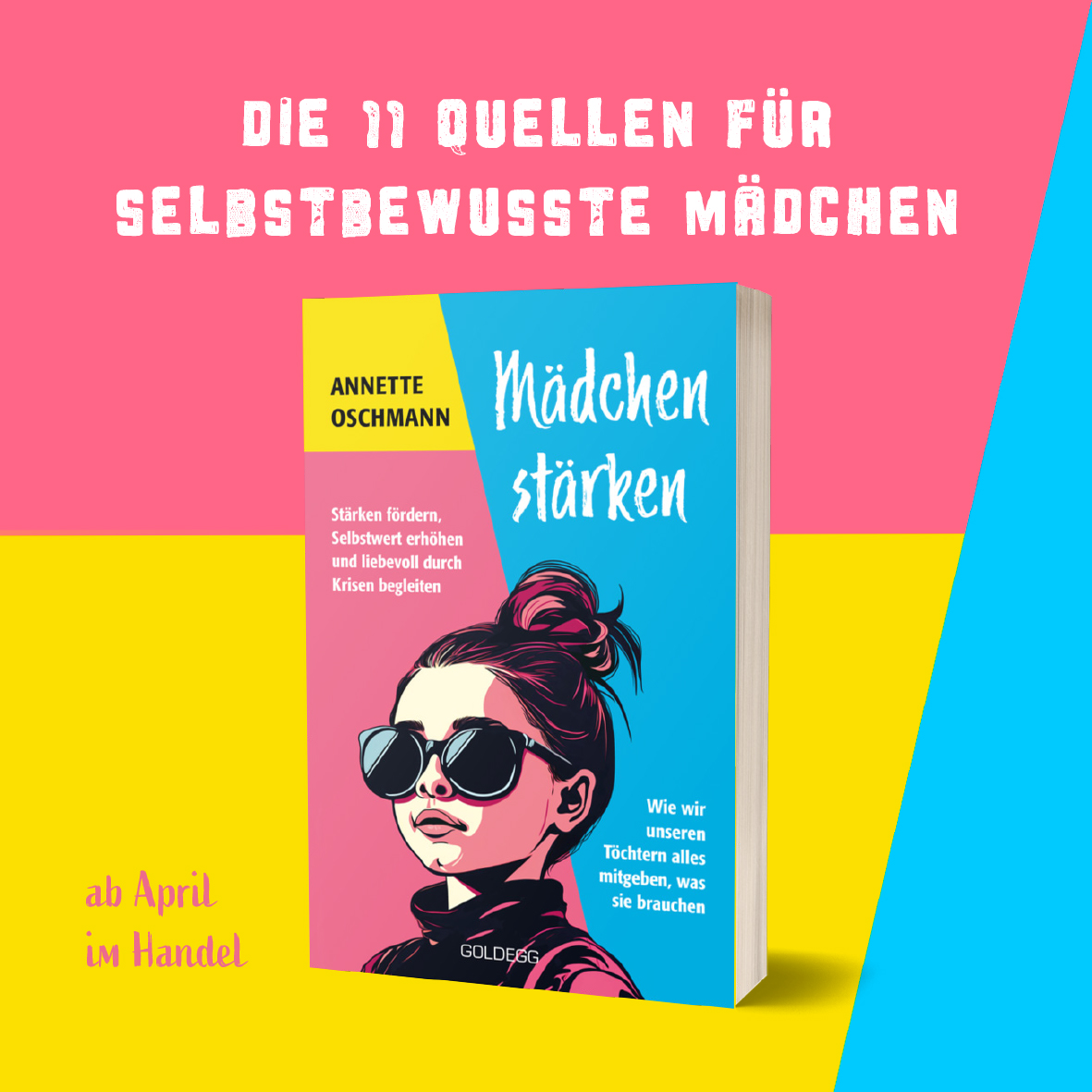 Grafik: Buch „Mädchen stärken“